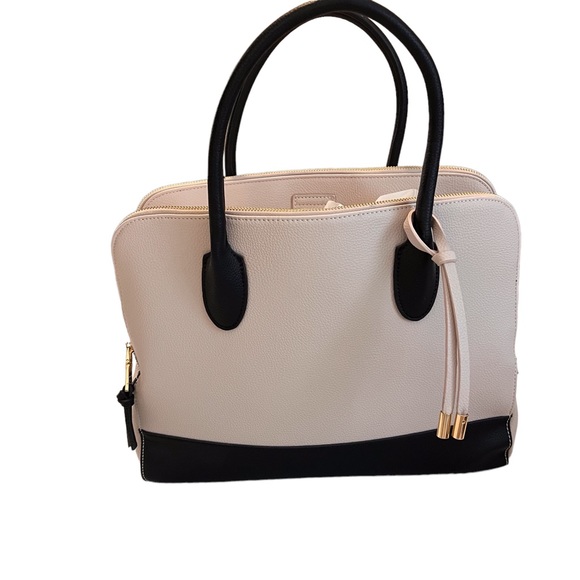 Urban Expressions Handbags - Urban Expressions NWOT Faux Leather Color block Tote Purse